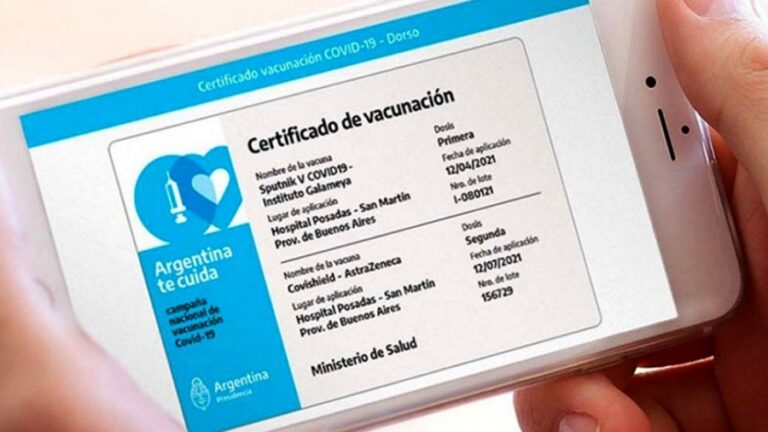 pase sanitario