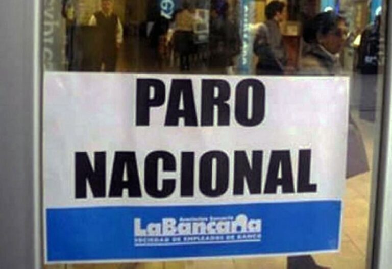 bancos- paro