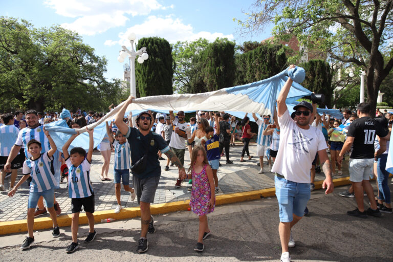festejo campeon del mundo