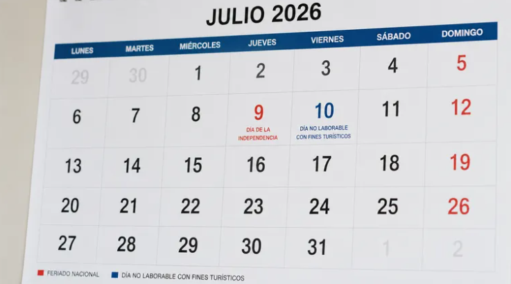 feriado julio 2026