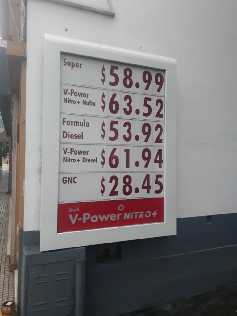 aumentó el GNC