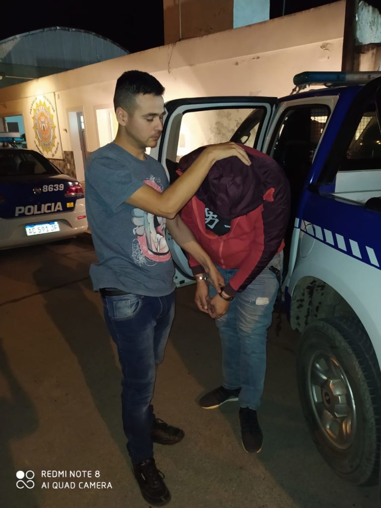 detenido por robo de camioneta