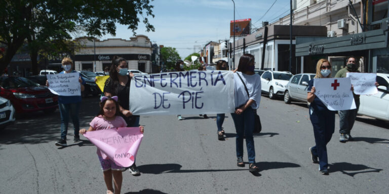 enfermeras en lucha