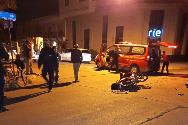 Accidente moto