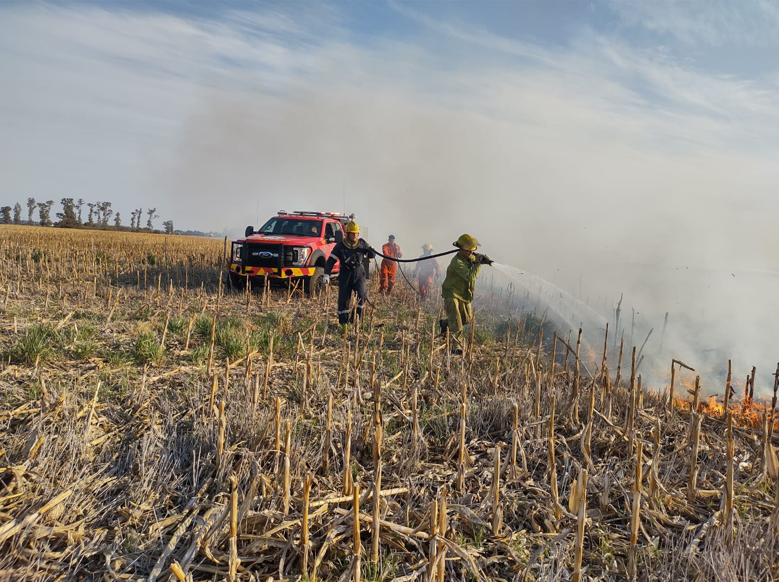 Bomberos Incendio